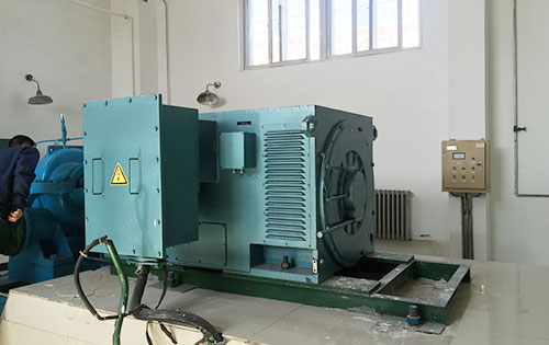 南华某水电站工程主水泵使用我公司高压电机